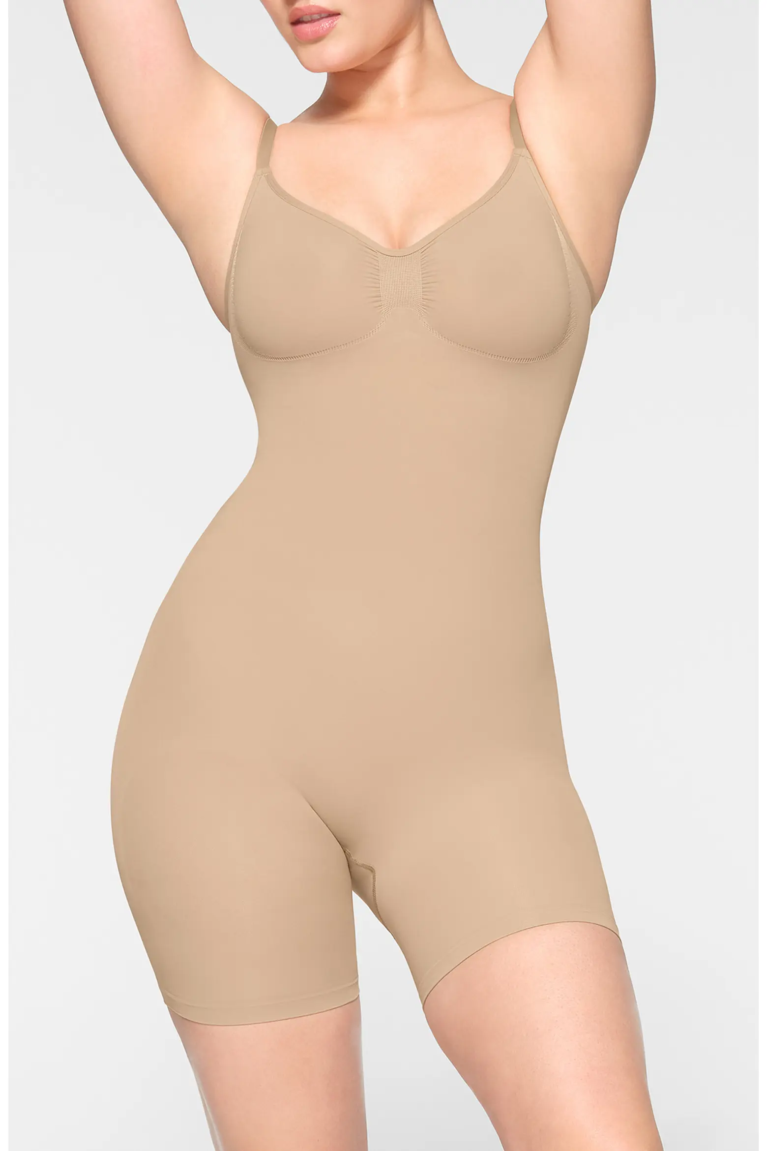Seamless Sculpt Mid Thigh Bodysuit
